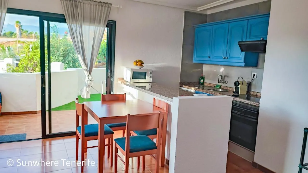 Spacious Apartment With Private Garden In Tenerife South San Miguel de Abona